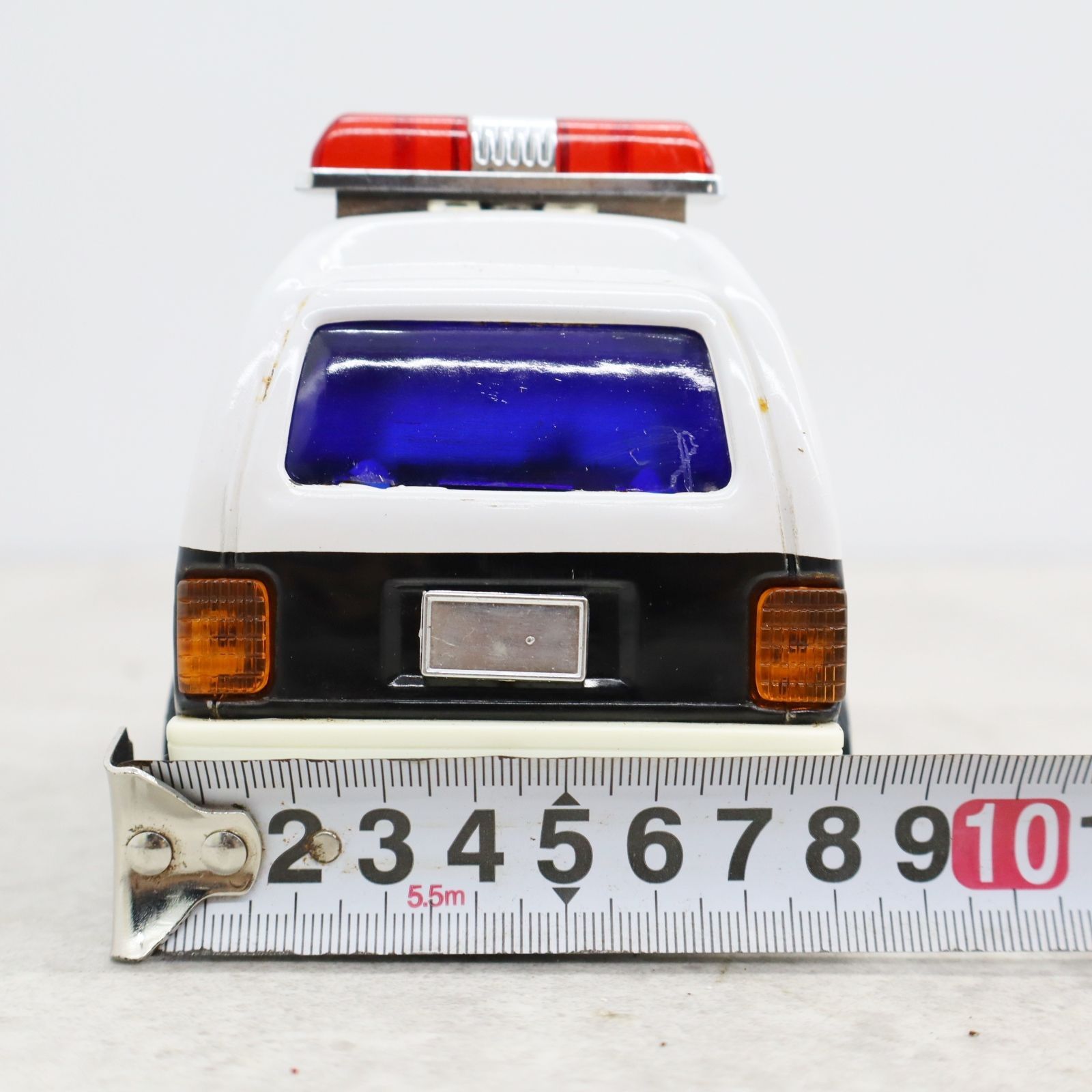 ◎ ｜ハイルーフ パトカー サイレン付き｜ ブリキ 昭和レトロ