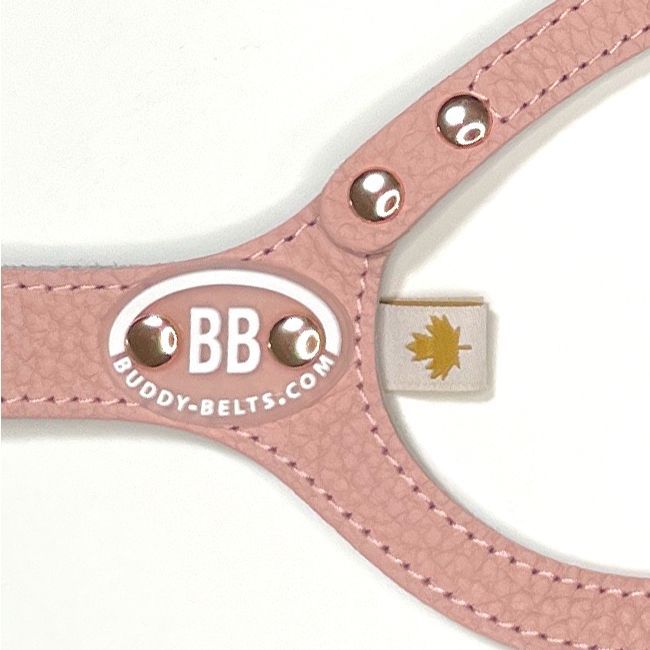 バディーベルトハーネス 3.5号 ブラッシュ Blush ペット レザー 本革