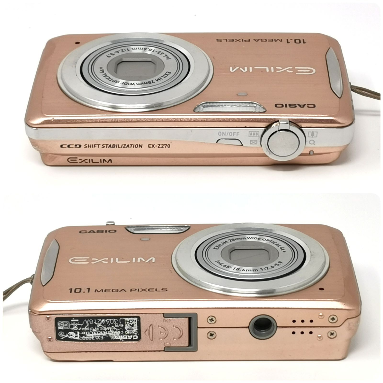 CASIO カシオ EXILIM EX-Z270 コンデジ デジカメ 【公式通販】 ✨動作