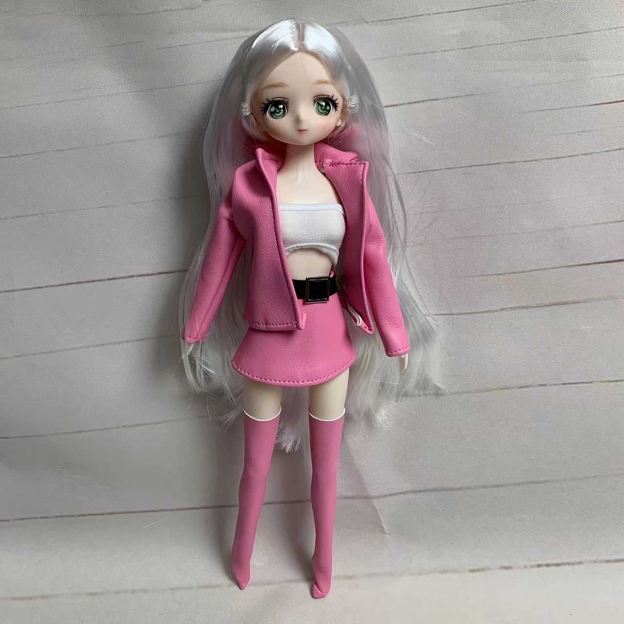 着せ替え人形 1/6スケール バービー人形サイズ 30cm 服付き 女性