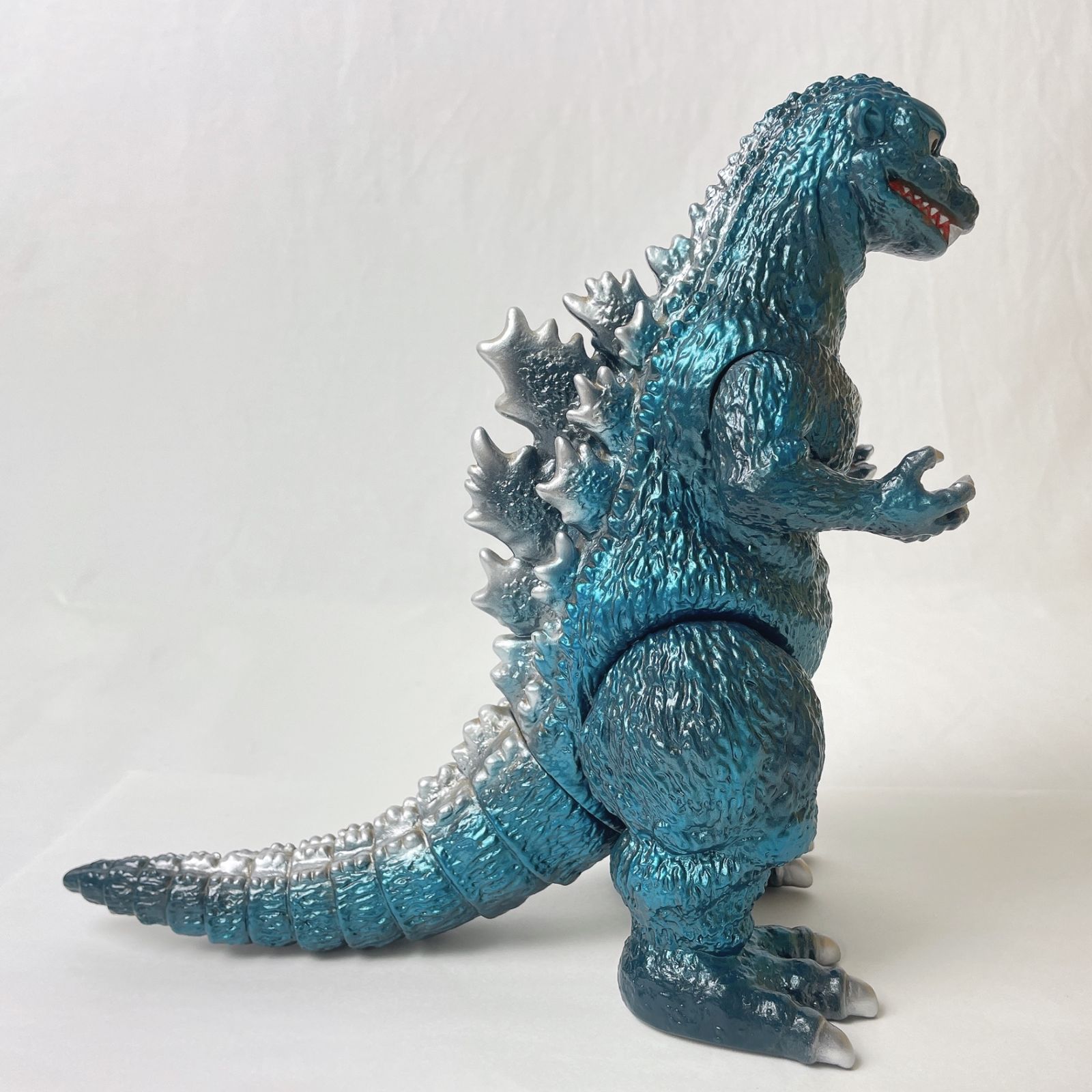 新品・未開封】ファンタジートイズ ゴジラ ソフビ レトロブルー 3体