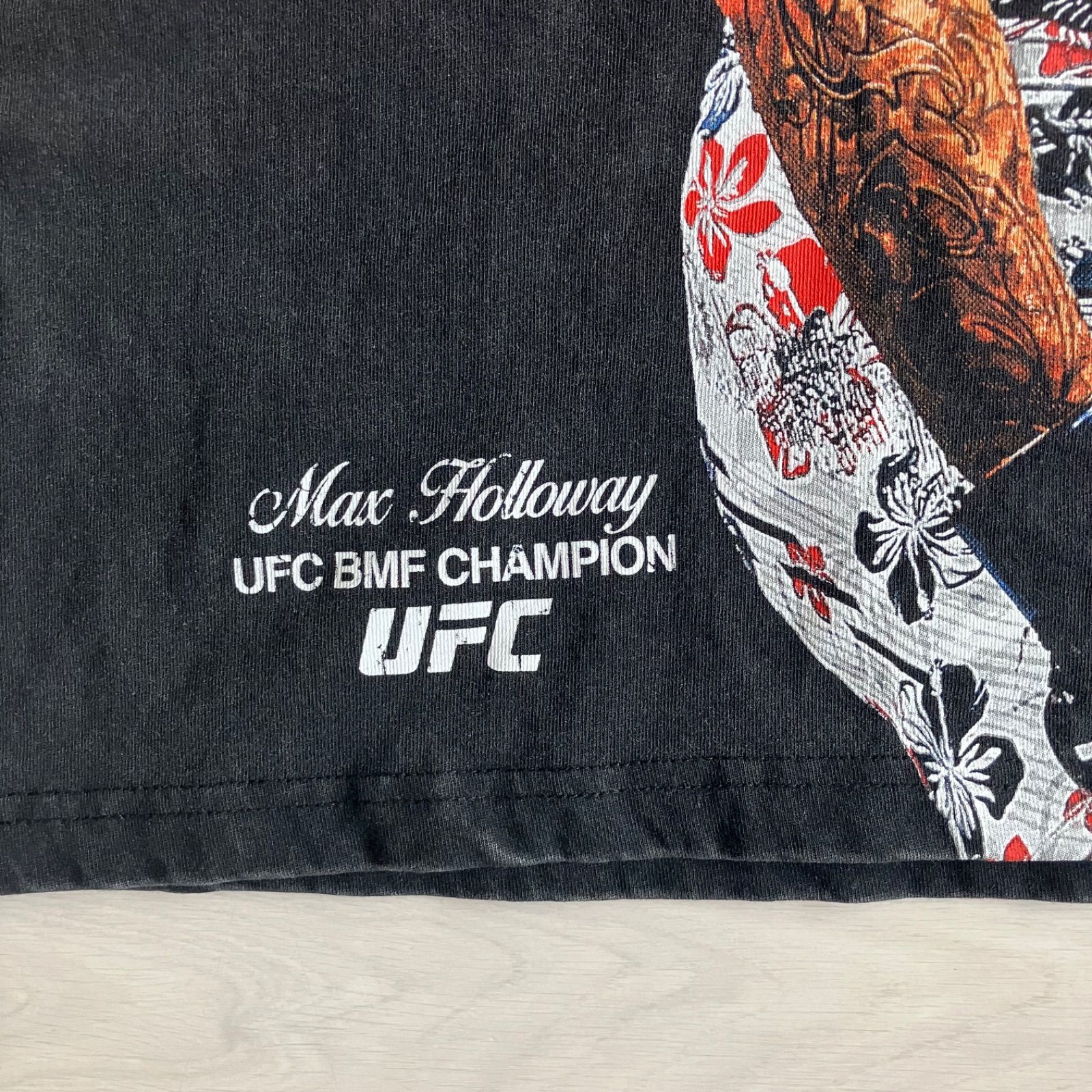 川口春奈 着用 マックス・ホロウェイ Tシャツ UFC XL Max Holloway BMF