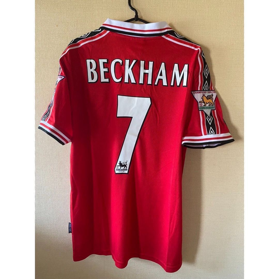 マンチェスターユナイテッド 98~99 ユニフォーム ベッカム ゲームシャツ