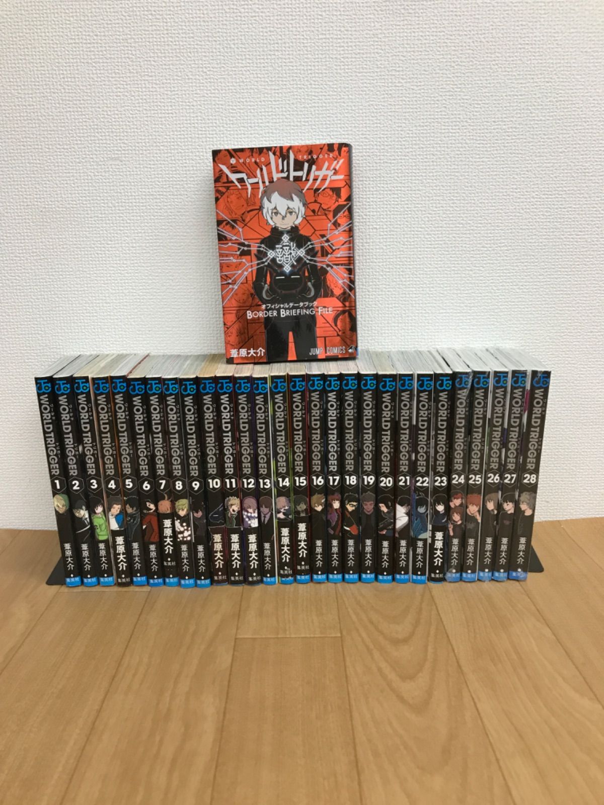 ワールドトリガー 1〜20巻セット ワートリ 透明ブックカバー付 葦原