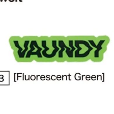 新品未開封 VAUNDY ステッカー 4枚組セット - メルカリ