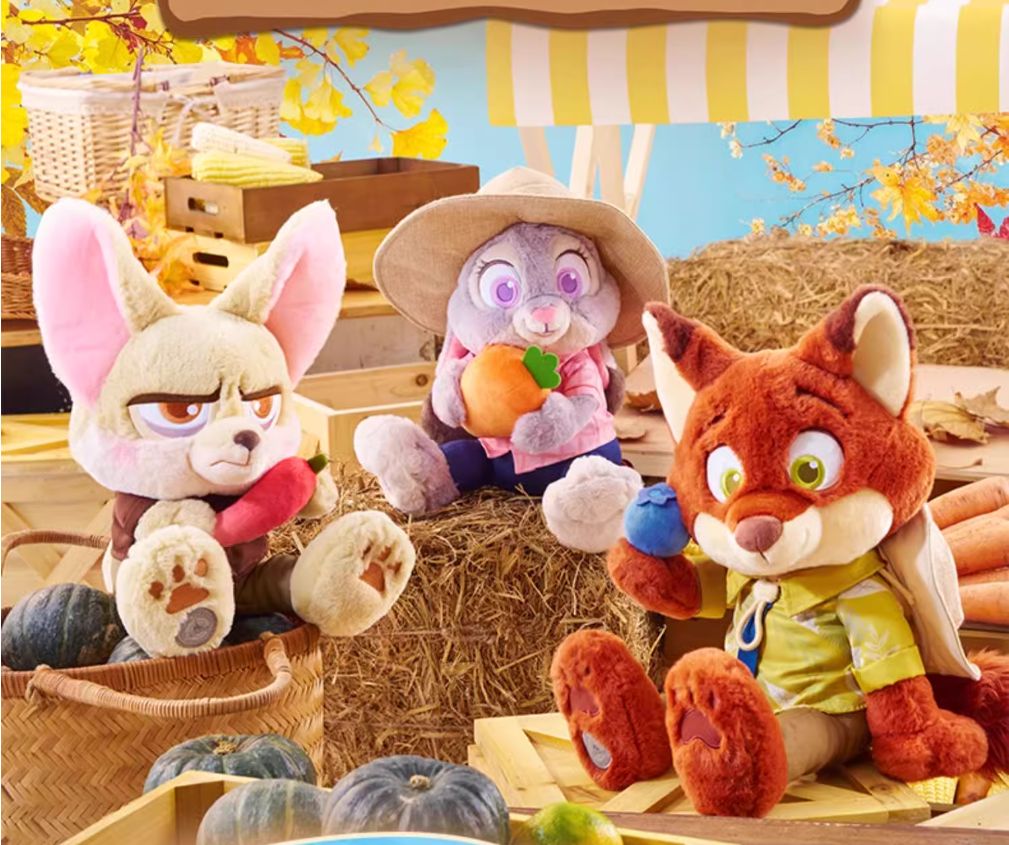 ズートピア ニック ショルダーバッグ ぬいぐるみ付き 海外 希少 レア