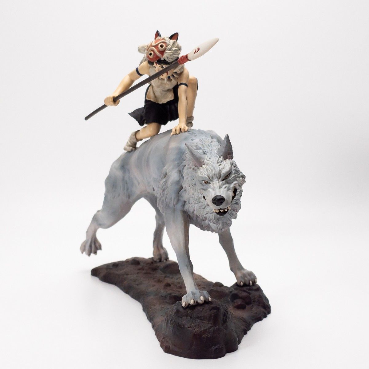 もののけ姫 アシタカ&ヤックル フィギュア ジブリ メモリアル