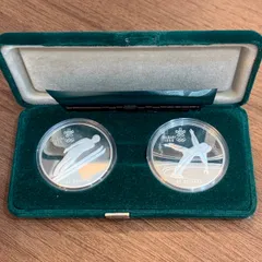 カルガリー オリンピック 記念銀貨 2オンスセット 失われた時を求めて