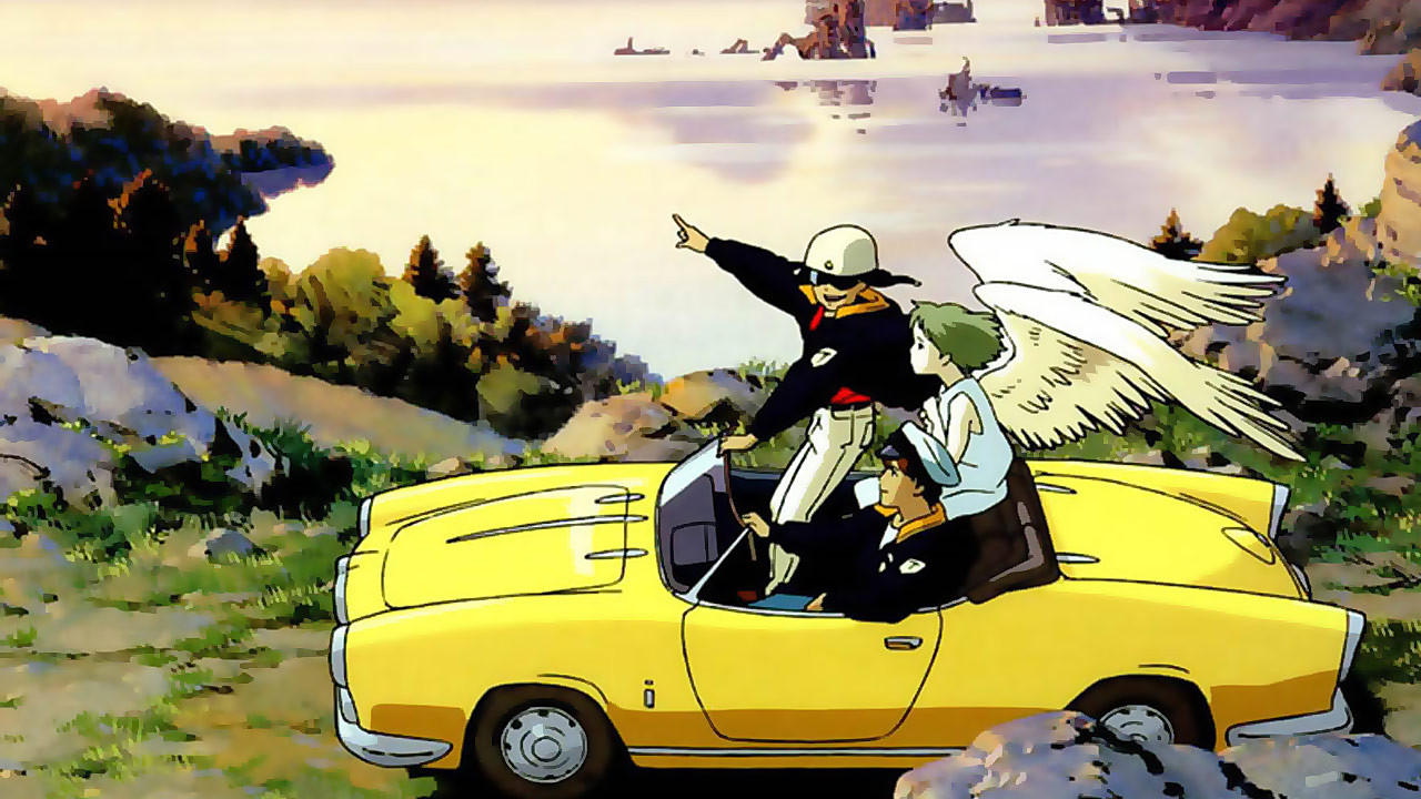 □On your mark 映画フィルム 5コマ 35mm film cell Ghibli ジブリ On