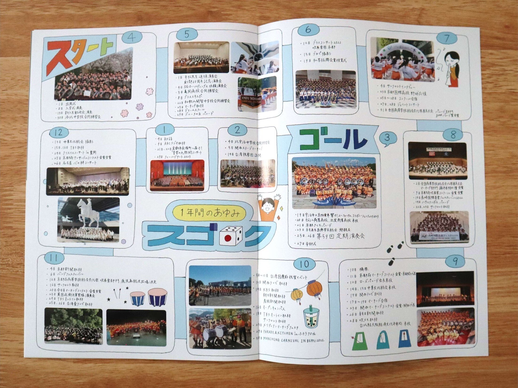 京都橘高等学校吹奏楽部 第59回定期演奏会キーホルダー 他セット 京都