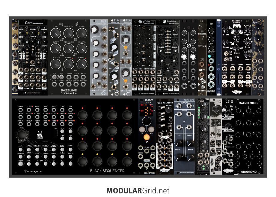 Erica Synths Pico Input— Clockface Modular Erica Synths PICO SEQS