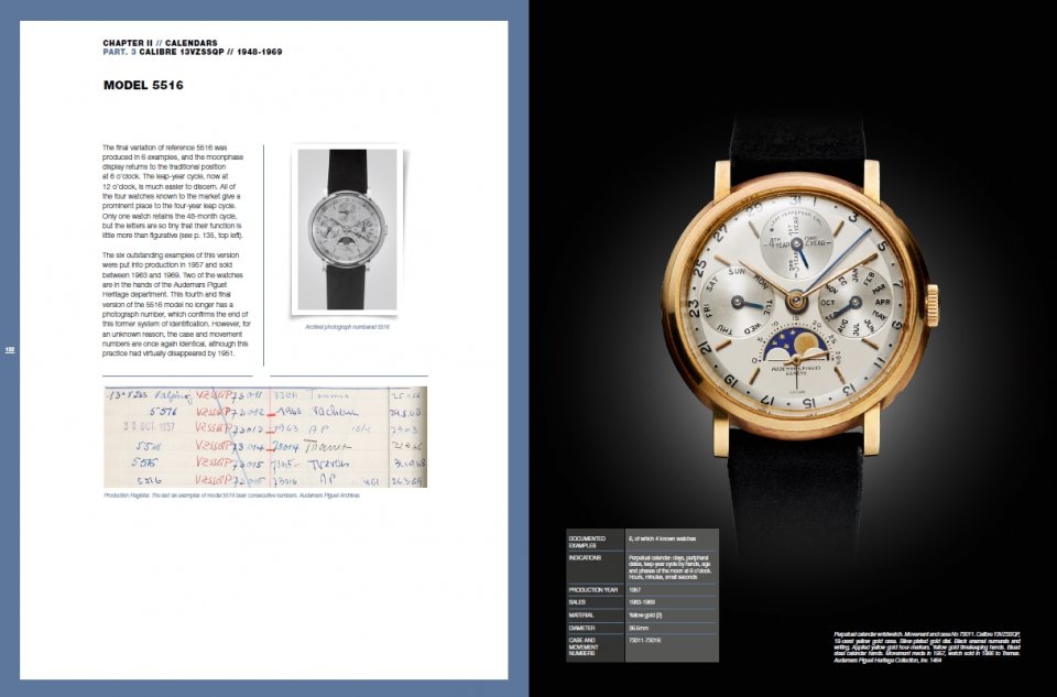 オーデマ ピゲ初となる、20世紀の複雑機構搭載の腕時計に関する書籍