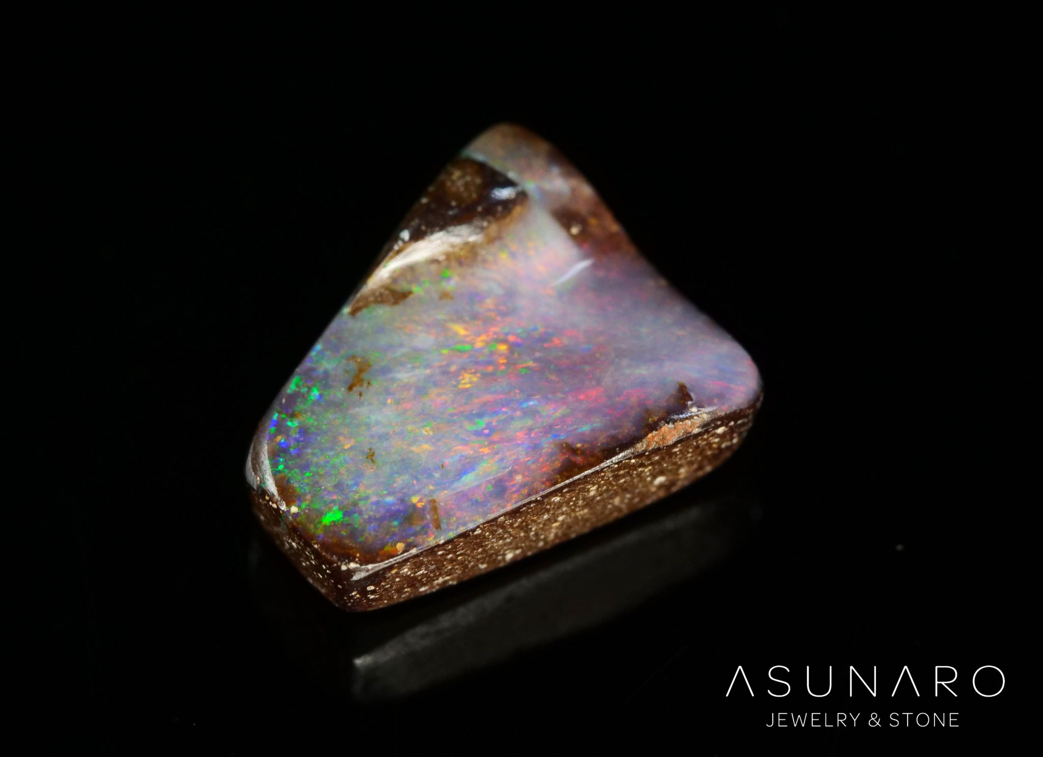 ❤❤〚ボルダーオパール 〛 流れるオーロラ ✨✨ 【公式通販】