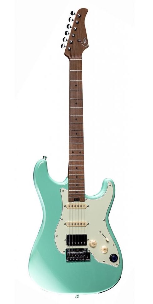 Mooer GTRS S801 Intelligent Electric Guitar w/bag - Green - A