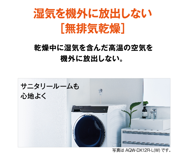 AQW-DX12R-L/AQW-DX12R-R | アクア株式会社（AQUA）｜生活家電