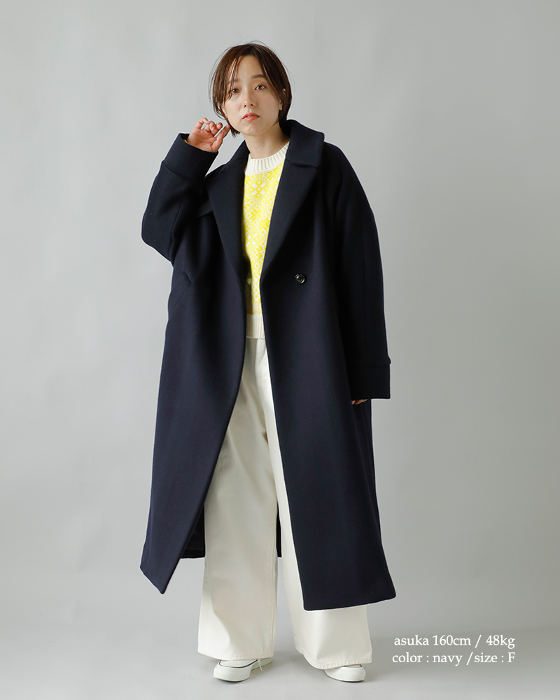 TICCA ティッカ ウール ロング テント コート tbea-245-rf レディース