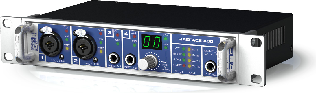 RME Fireface 400 FireWireオーディオインターフェイス RME: Fireface 400