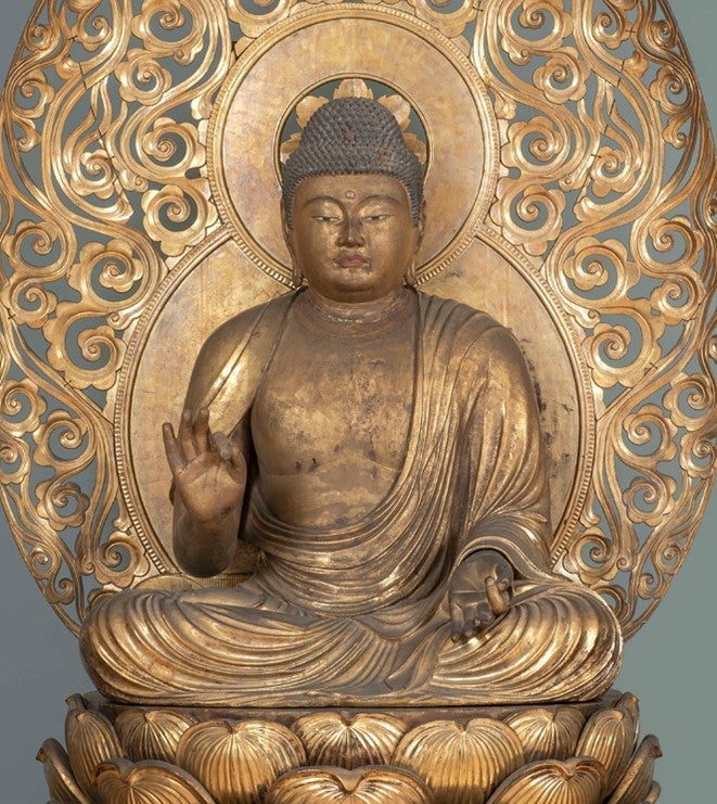 中国初唐・末期「名品・石仏龕」南北朝時代・大乗仏教寺院放出・博物館