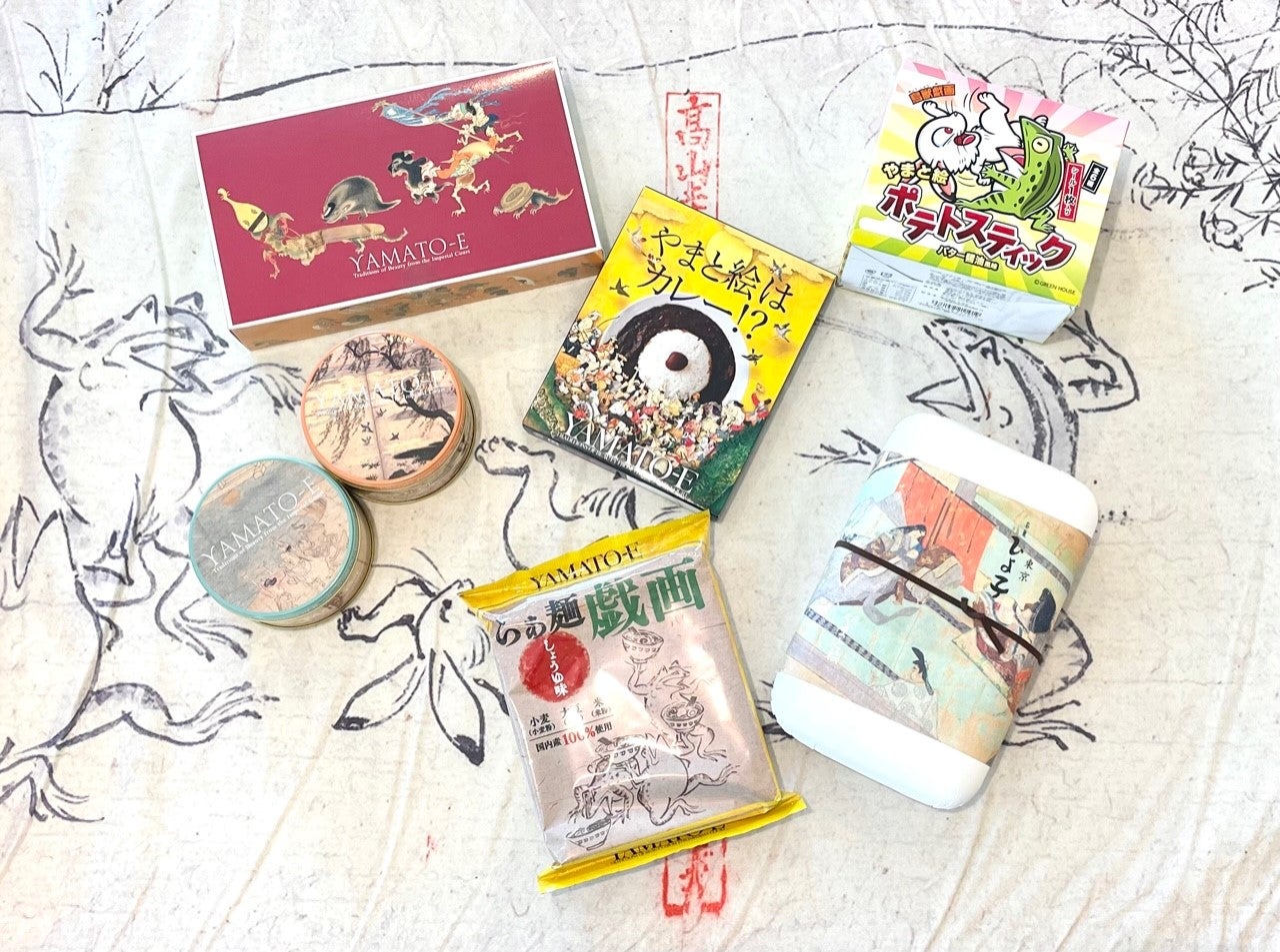 グッズ開封】特別展「やまと絵」 「抱き枕」だけじゃない！ 食べ物