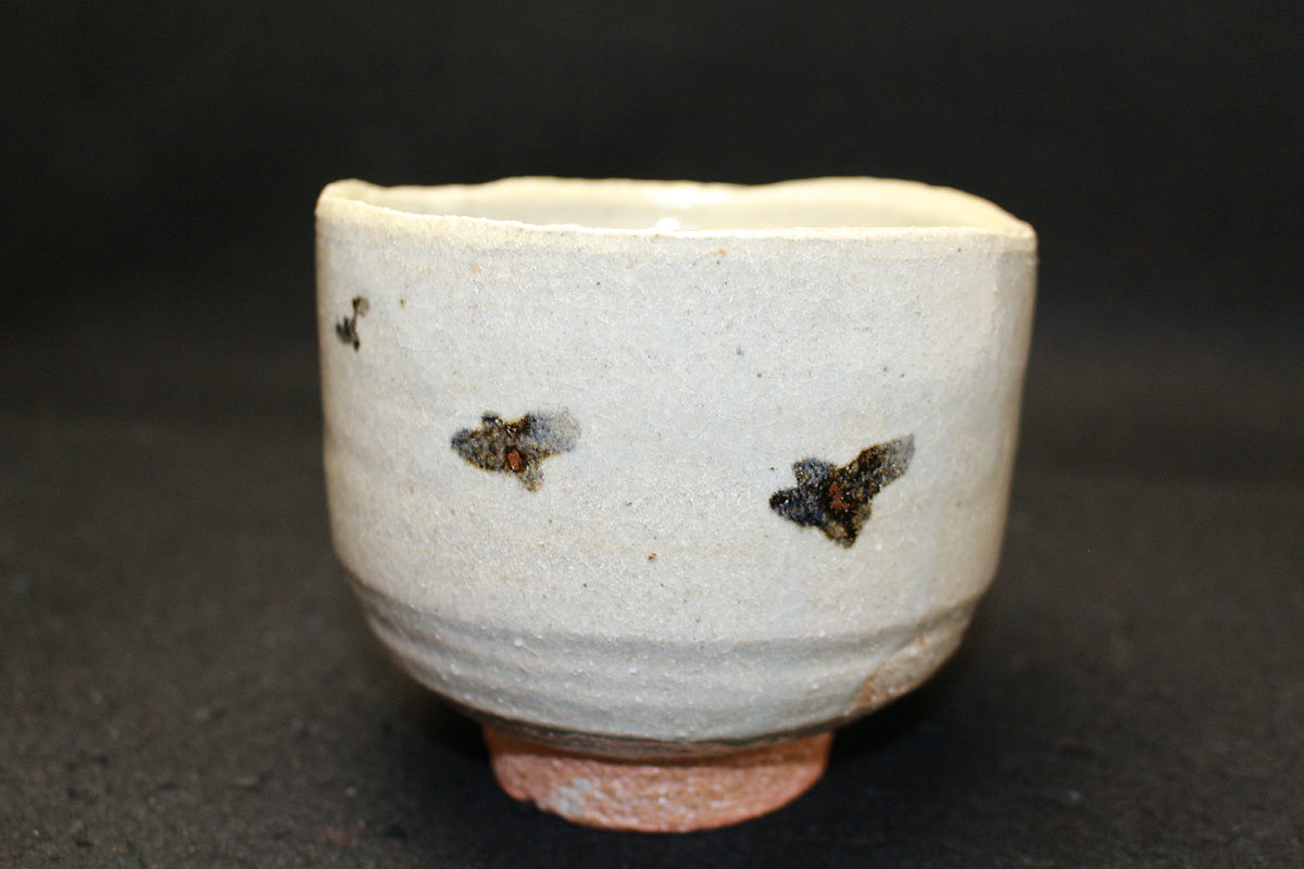 KATSU 人間国宝荒川た豊蔵作瀬戸唐津緑釉ヘラ板目文四