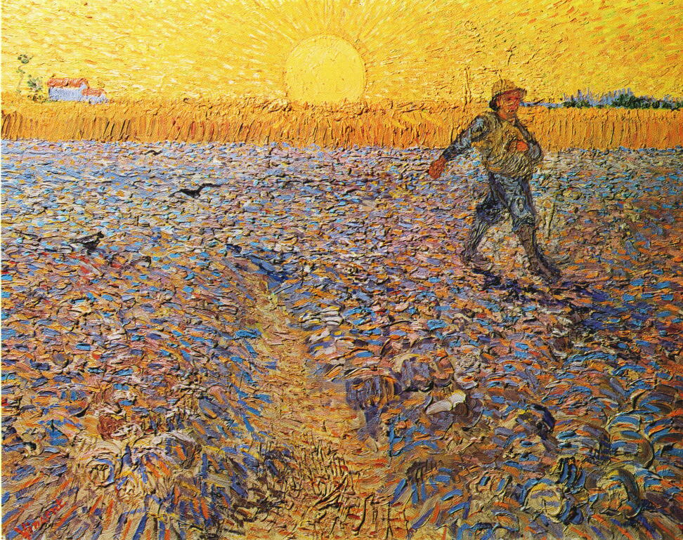 アルゴグラフ ゴッホ 種まく人 種まく人（原寸） | アルテノイエ