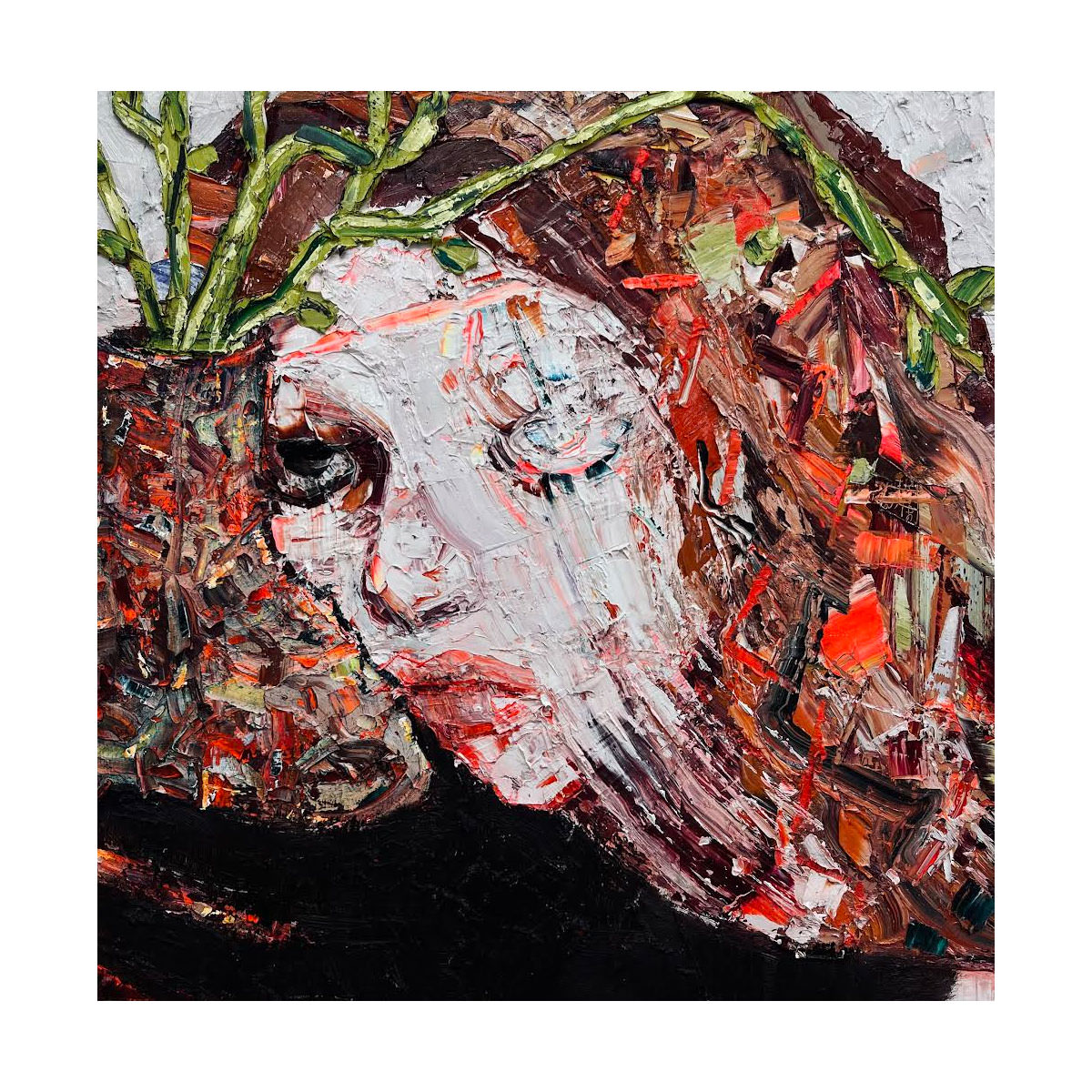 藤川さき油彩作品