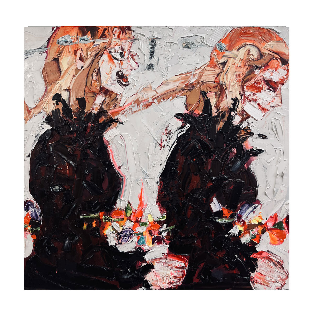 藤川さき油彩作品