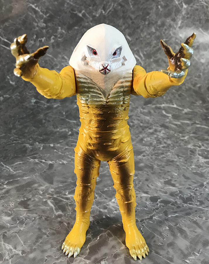 楳図かずお版「ウルトラマン」ソフビシリーズ 凶悪宇宙人ザラブ星人