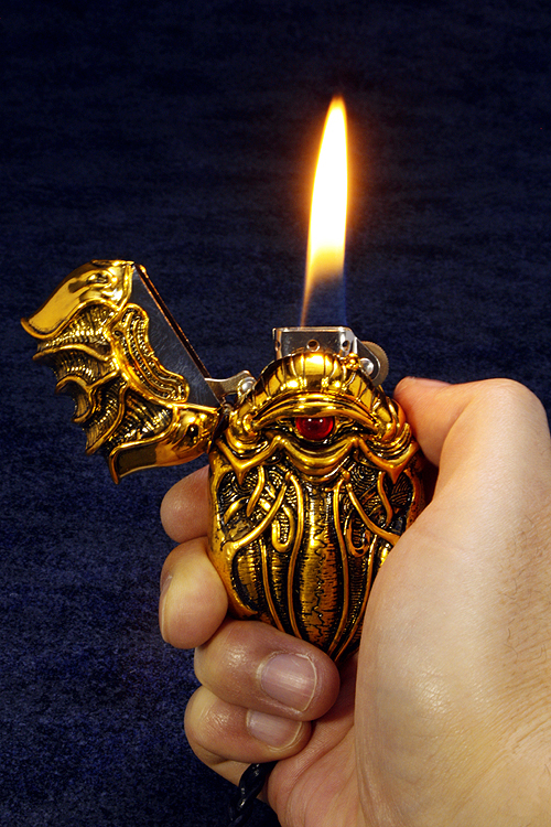 EX合金 黄金騎士 牙狼 ガロ 魔導火 観賞用ライター 金色ver Amazon.co