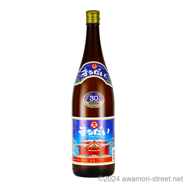 今帰仁城 古酒 43度,1800ml / 今帰仁酒造 / 泡盛ストリート.net