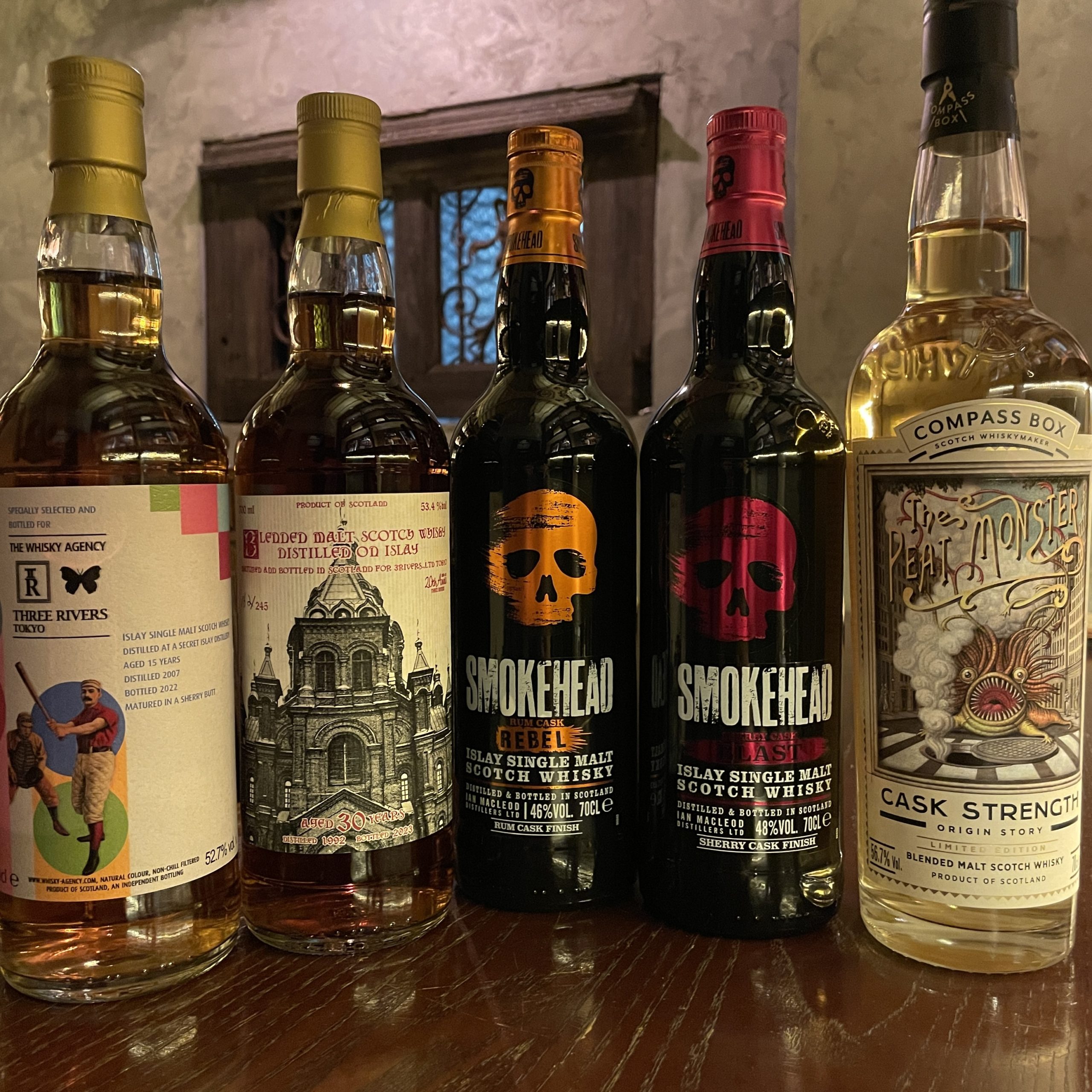 スリーリバーズ 新入荷ウイスキー 即完売のチャーチから人気のコンパス