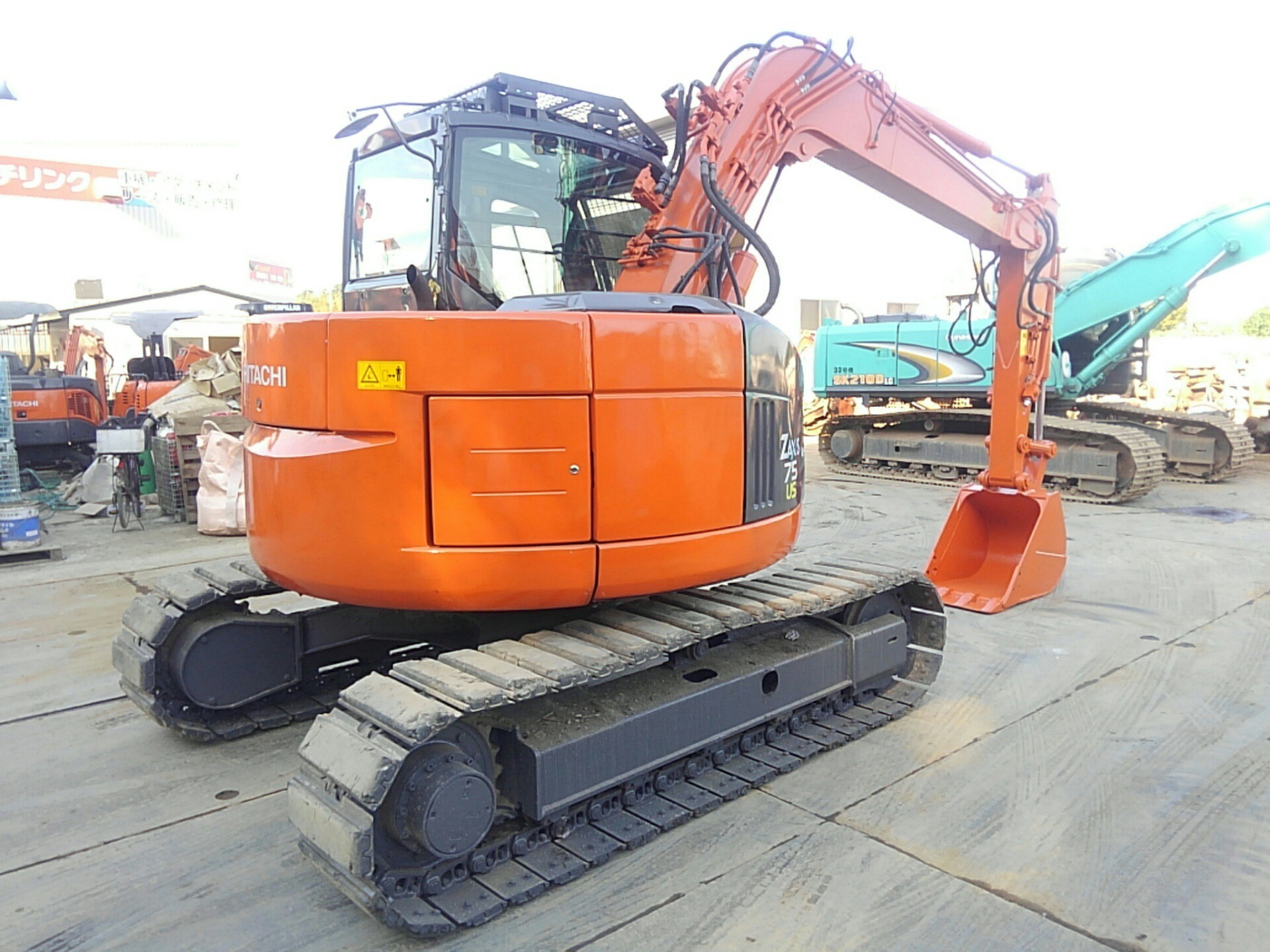 K40228】ZX75US-A | 油圧ショベル | 株式会社アタッチリンク