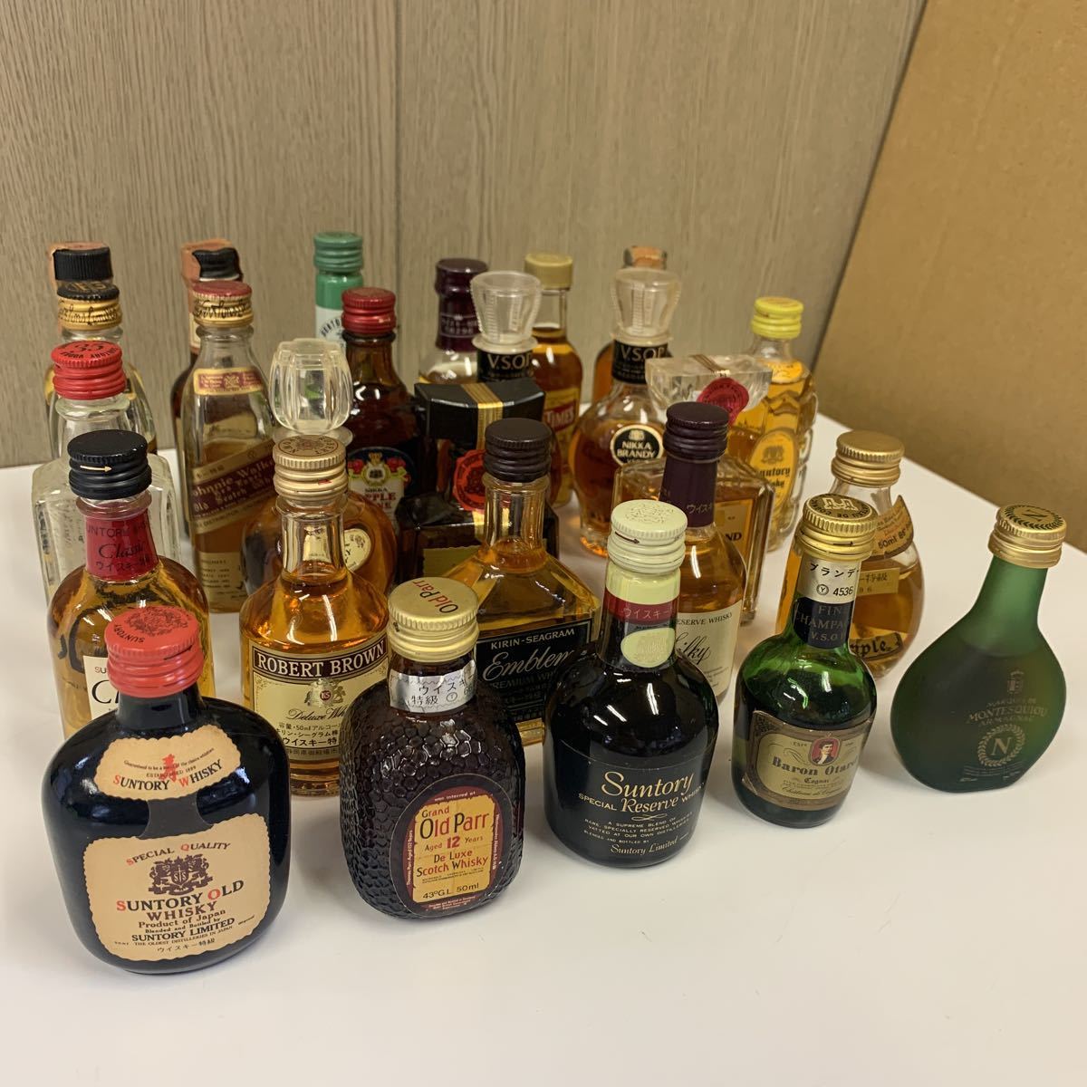 ミニボトル 26本 まとめて ミニチュアボトル サントリーウイスキー
