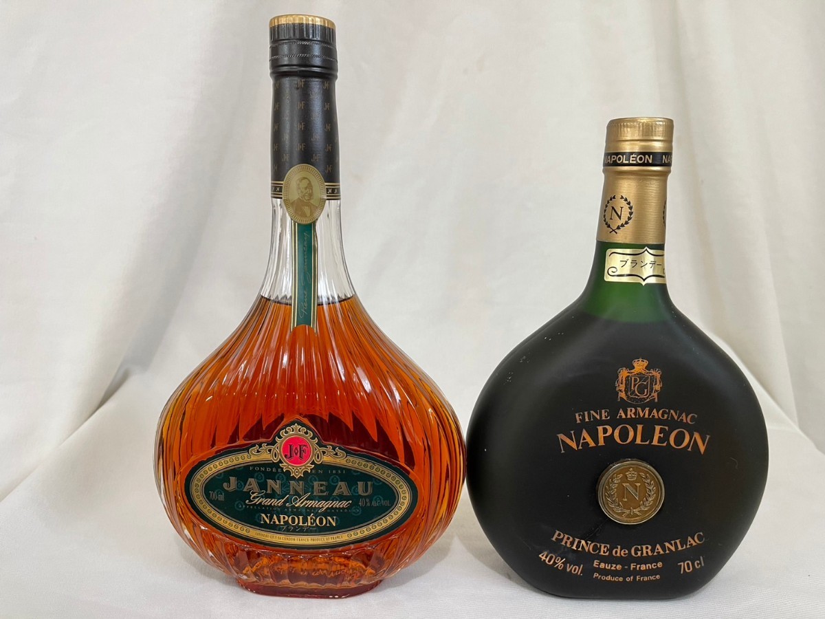 未開栓 ブランデー4本セット アルマニャック まとめ売り 700ml 40