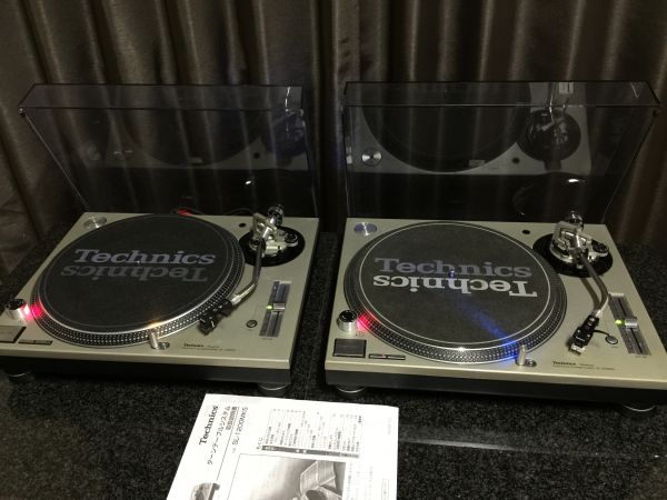 Technics SL-1200 MK5 2台セット（針・タンテカバー付き） 動作品