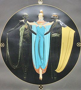 エルテ シルクスクリーンのYahoo!オークション(旧ヤフオク!)の相場