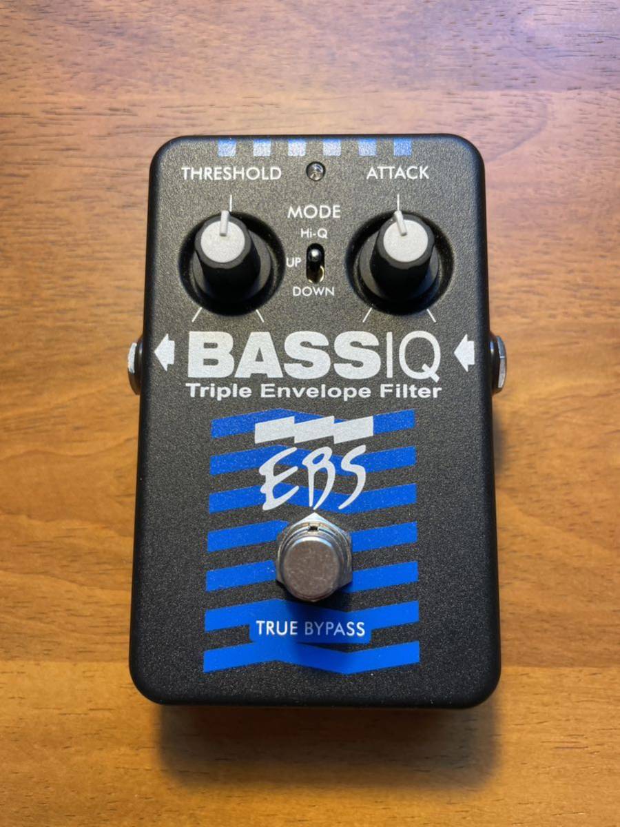 EBS BassIQ Blue Label Bass Pedal EBS BASS IQ Triple Envelope