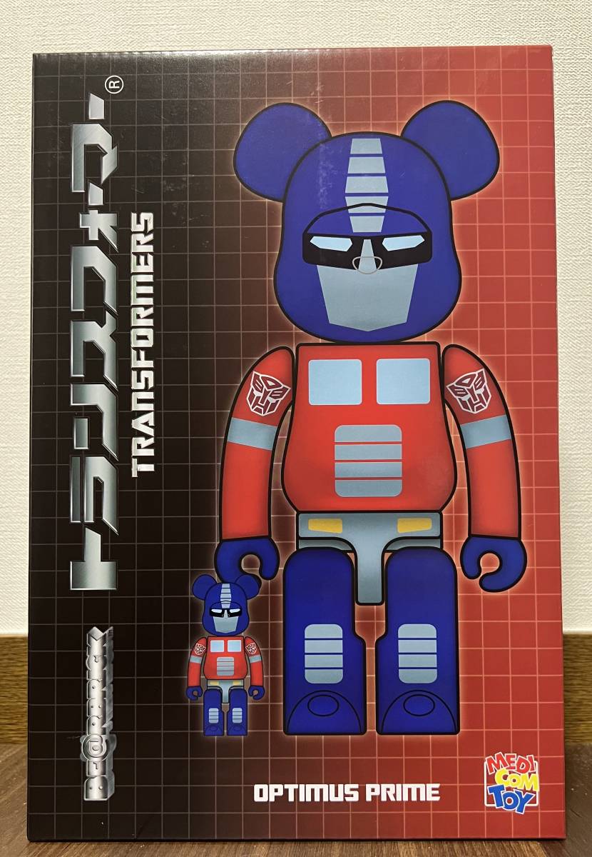 BE@RBRICK OPTIMUS PRIME 100％ & 400％/オプティマスプライム