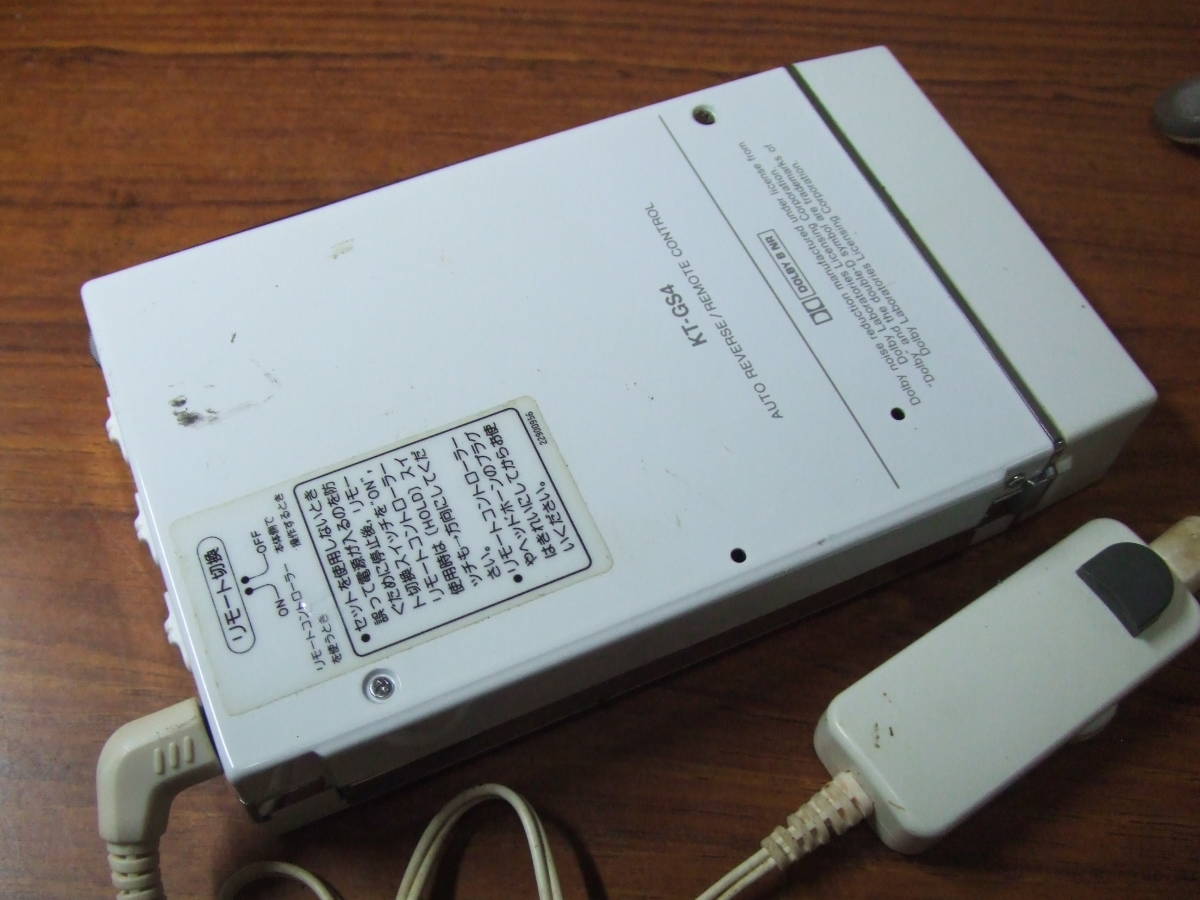 Walky KT-GS4 ステレオカセットプレーヤー カセットテープ 東芝 TOSHIBA