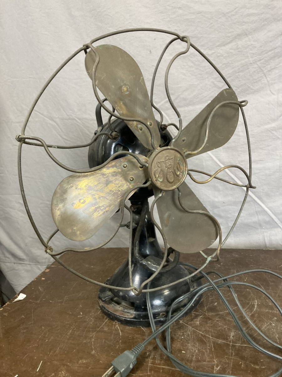 扇風機 昭和レトロ アンティーク 交流電気扇 C-7032 レトロな 芝浦電気