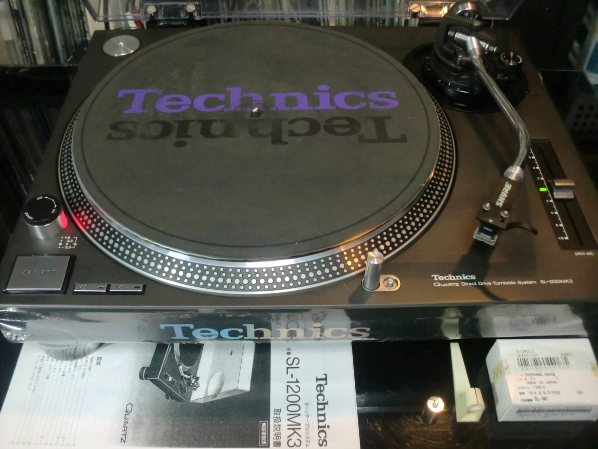 Technics SL-1200 mk3 shure m44g 最終値下げ Technics SL-1200 mk3