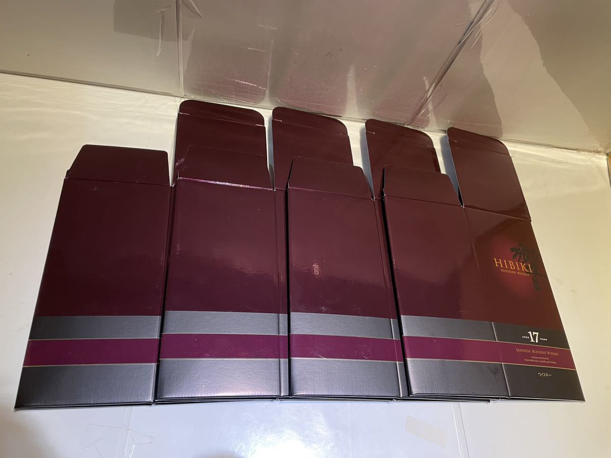 サントリー響17年 空箱／1枚／空瓶なし 箱のみ 中身 空瓶 【