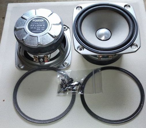 FOSTEX FF125WK スピーカーユニット ペア｜Fostex FF125WK スピーカー