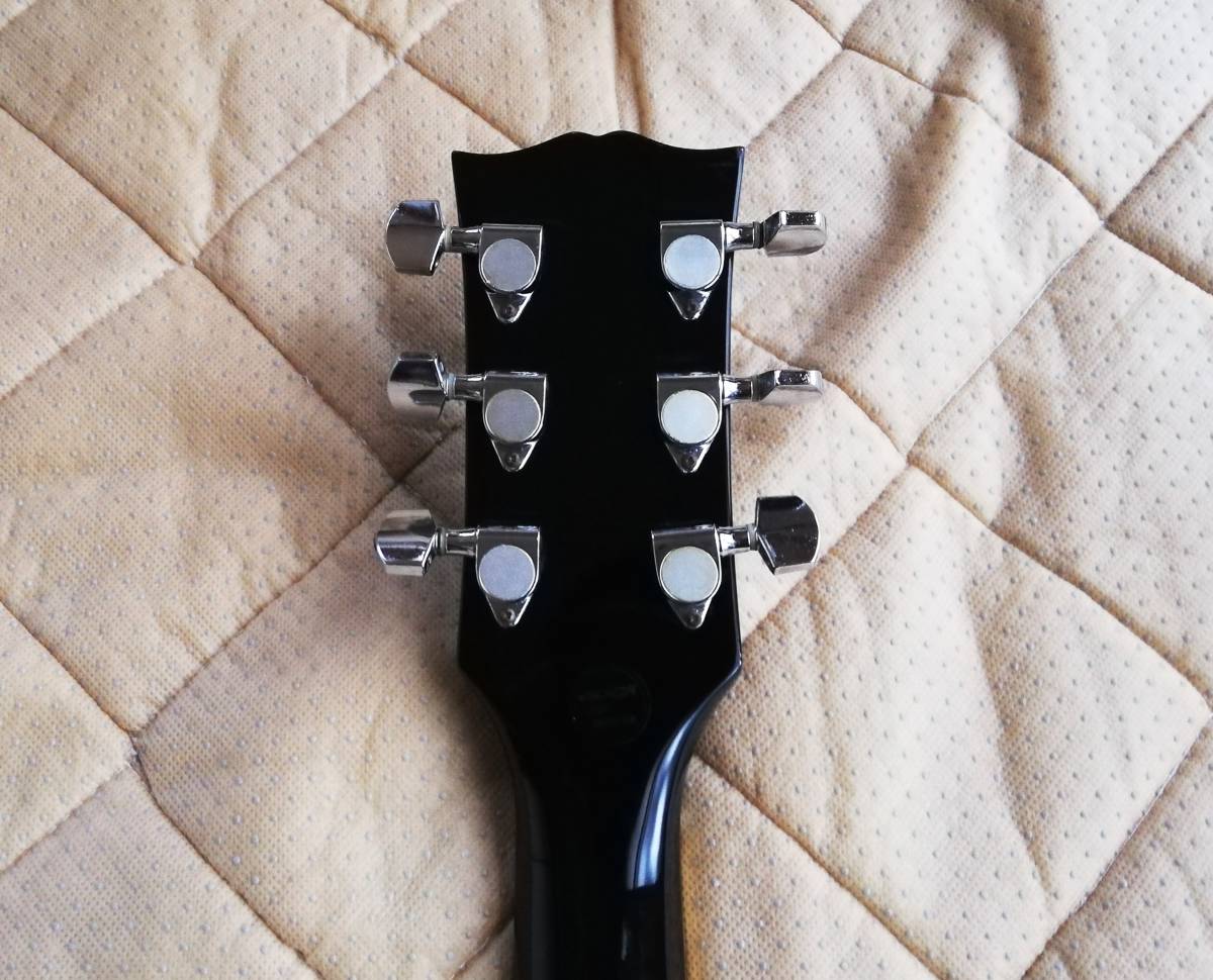 Aria Pro II レスポール カスタム エボニー指版 ダイヤモンドインレイ