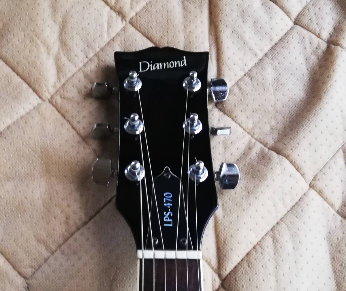Aria Pro II レスポール カスタム エボニー指版 ダイヤモンドインレイ