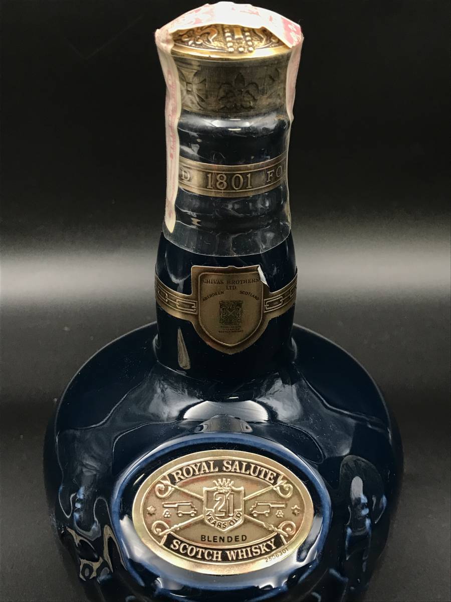 未開栓古酒 ロイヤルサルート 21年 陶器ボトル スコッチウイスキー