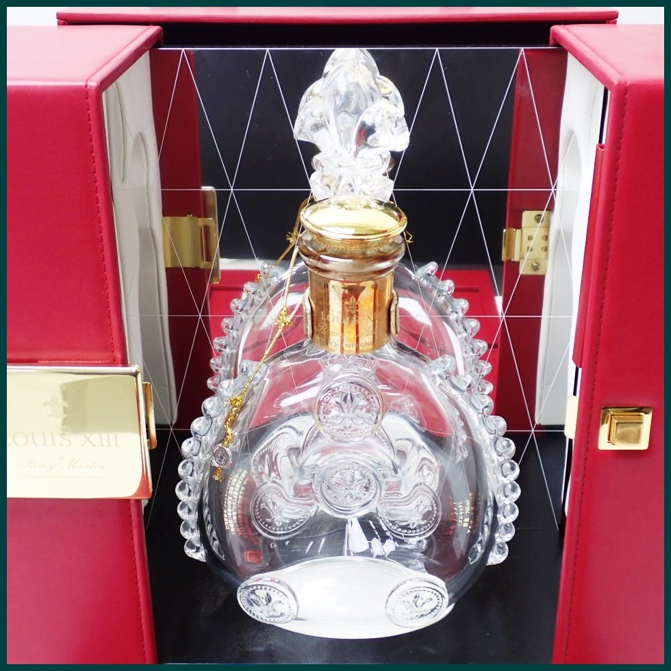 レミーマルタン ルイ13世 バカラクリスタル 空き瓶 観音開き レミー