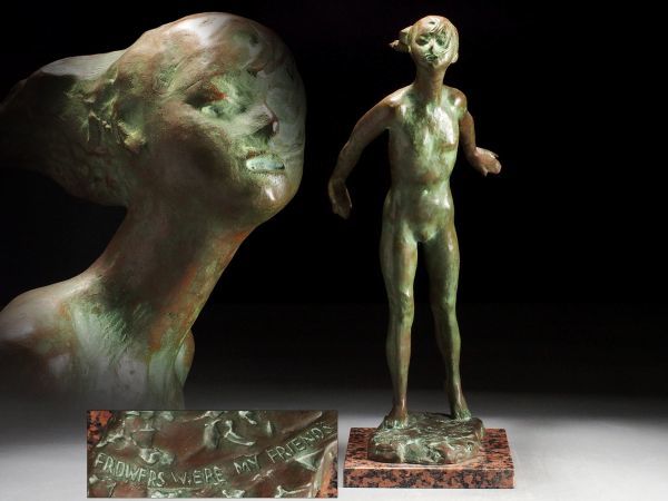 □アントニオ・カノーヴァ作 三美神像 大理石 女神像 高約57cm 重量