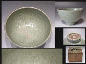 777『青磁 鉢』 /骨董品 古美術 古玩 アンティーク 中国 人形のYahoo