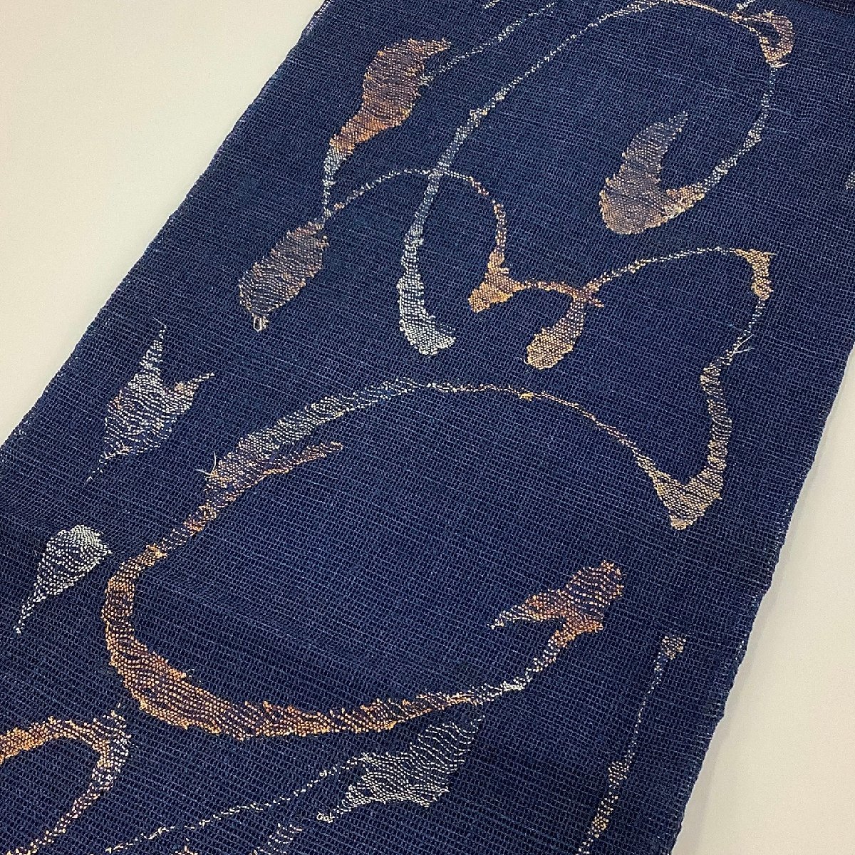 着物cocon☆名古屋帯☆夏帯☆松葉仕立て☆紗☆芯なし